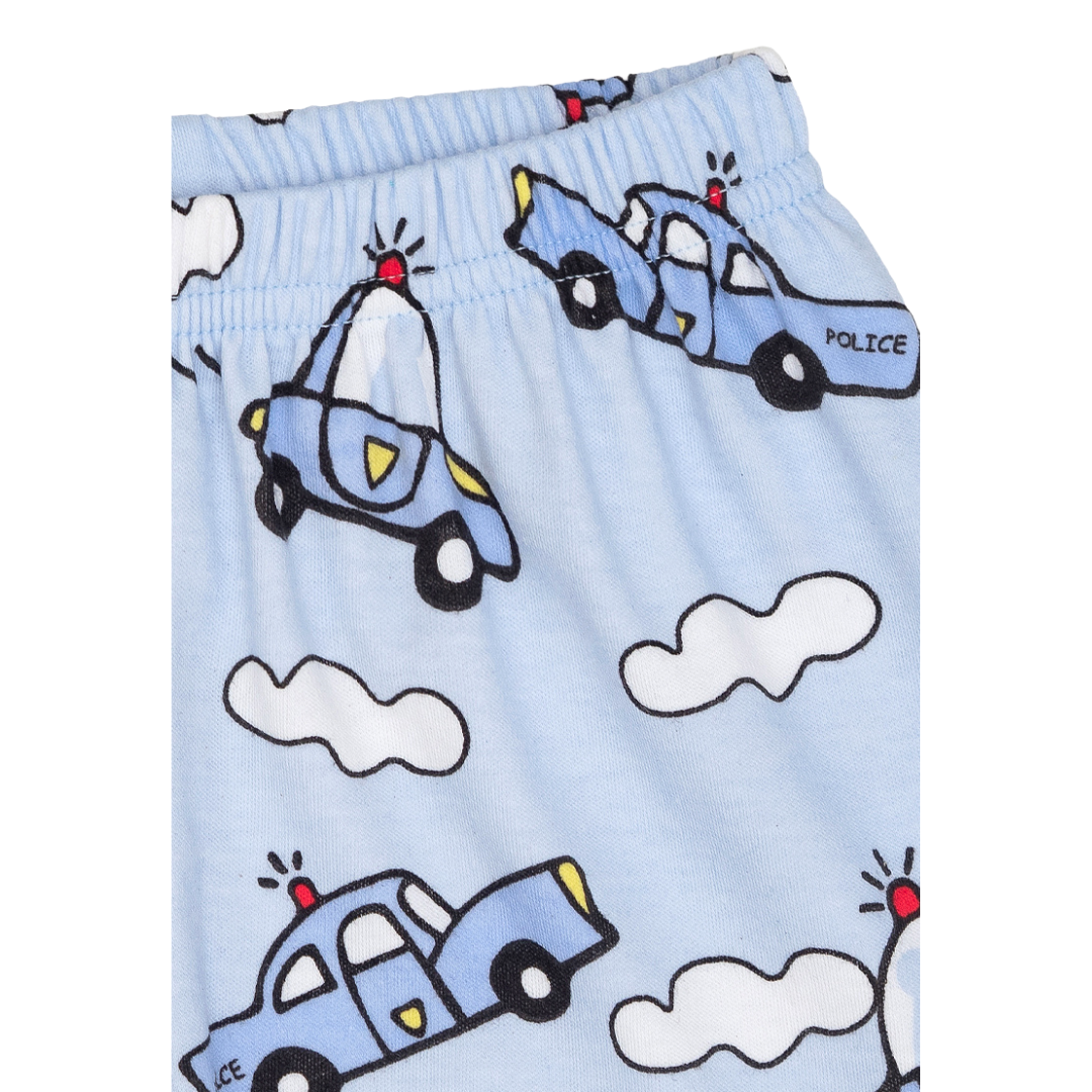 Cocohanee - Road To The Sky Button Down Long Pajamas - Piyama Bayi dan Anak dengan Kancing Depan