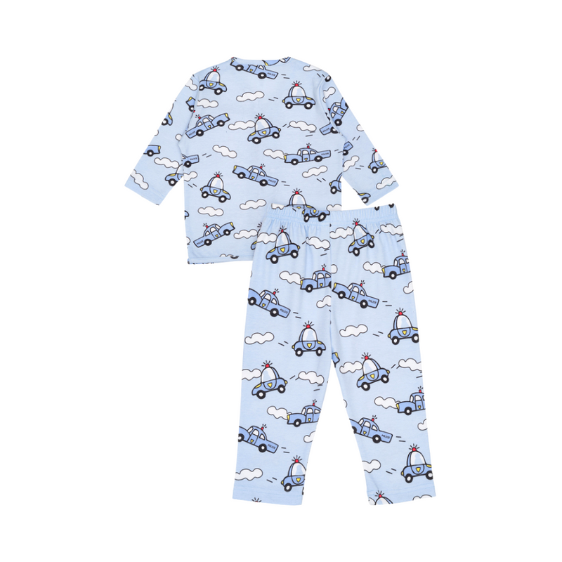 Cocohanee - Road To The Sky Shoulder Button Long Pajamas - Piyama Bayi dan Anak dengan Kancing di Bahu