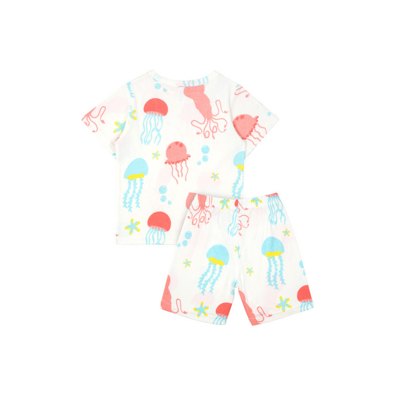 Cocohanee - Jelly Fish Baby Short Pajamas - Piyama Tidur Bayi