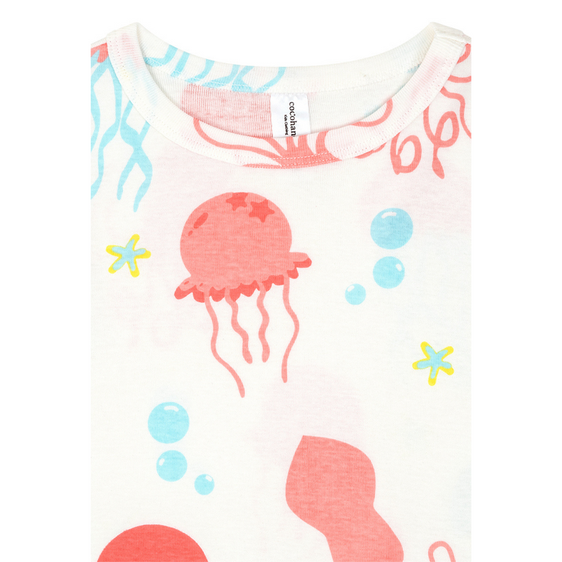 Cocohanee - Jelly Fish Baby Short Pajamas - Piyama Tidur Bayi