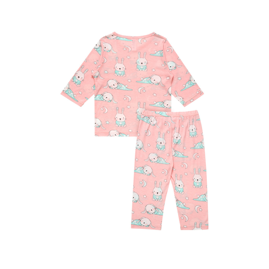 Cocohanee - Rabbit On Pajamas ⅞ Length Pajamas - Piyama Tidur Anak