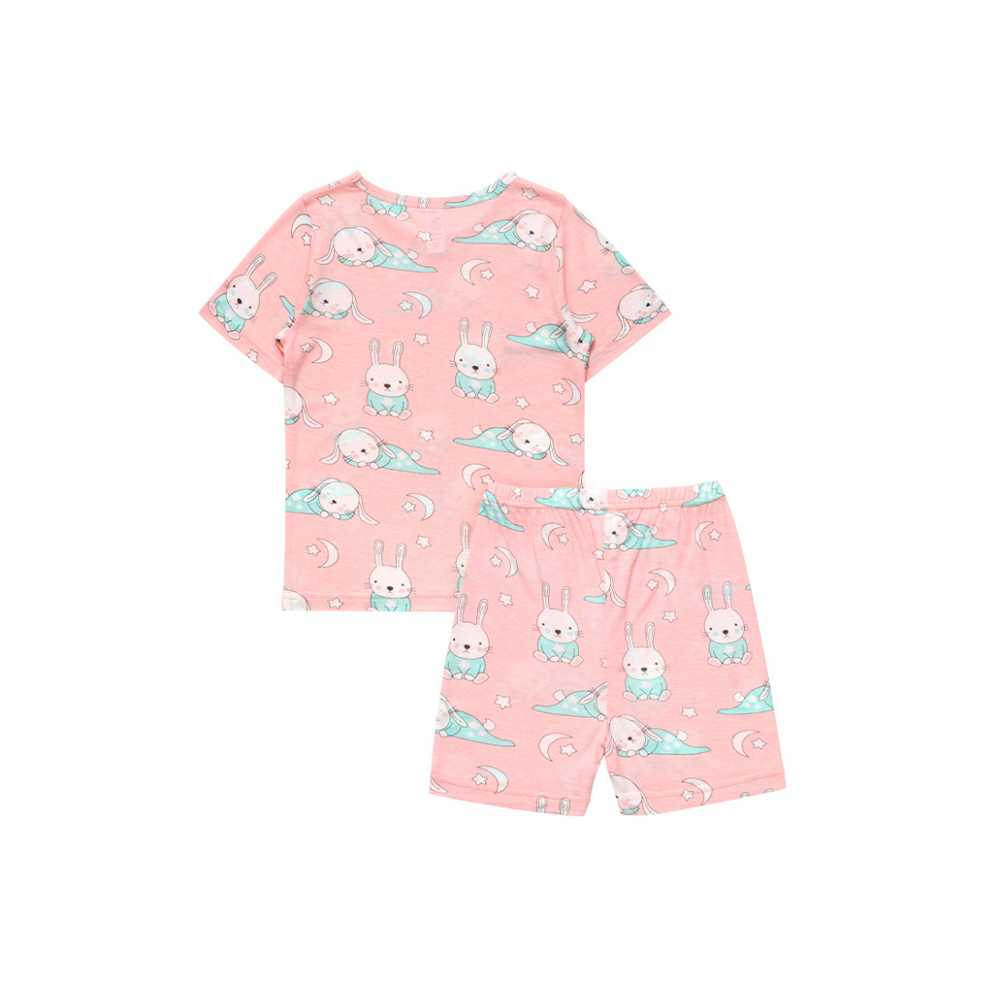Cocohanee - Rabbit On Pajamas Short Pajamas - Piyama Tidur Anak