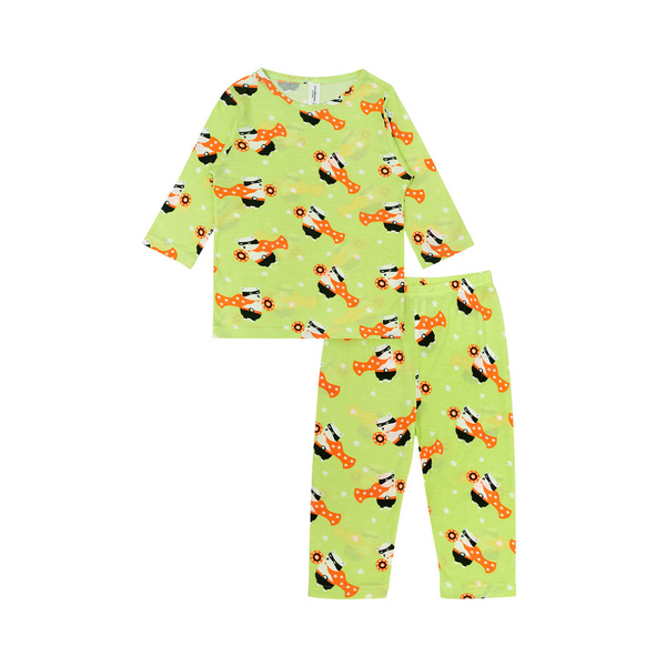 Cocohanee - Superheroes  ⅞ Length Pajamas