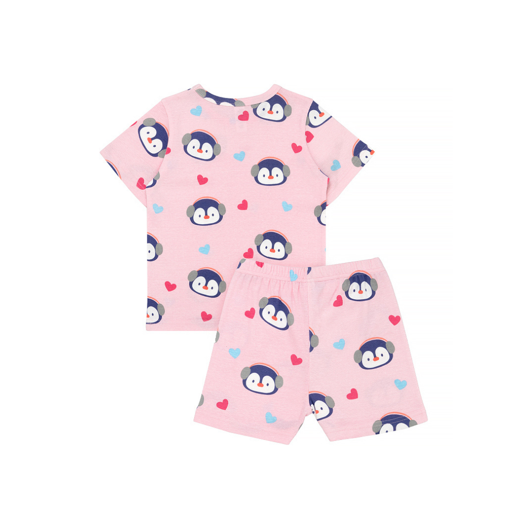 Cocohanee - Penguin In Love Short Pajamas