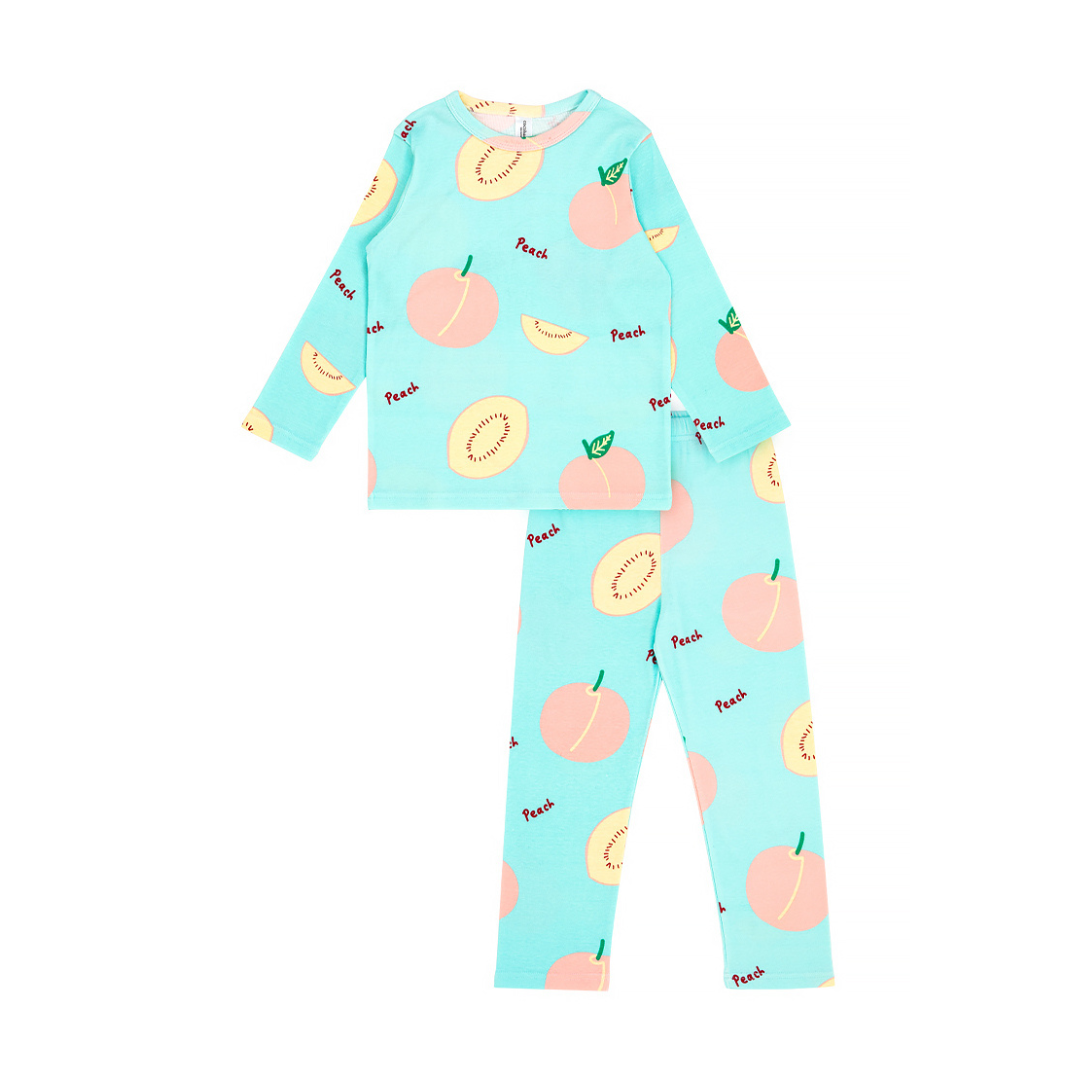 Cocohanee - Peach Perfect Long Pajamas
