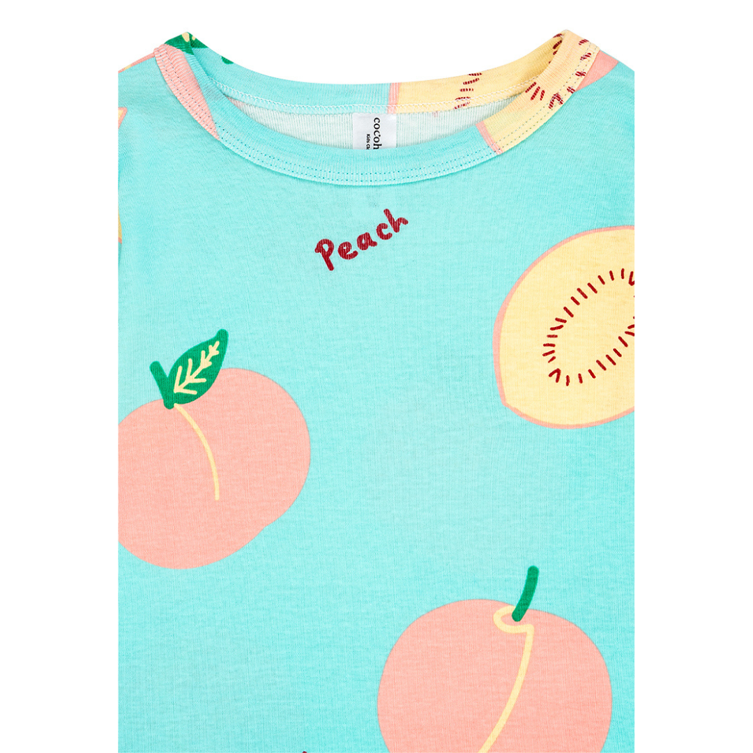 Cocohanee - Peach Perfect Short Pajamas
