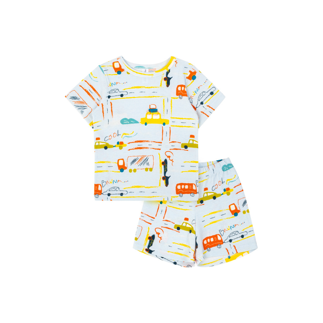 Cocohanee - Wheelscape Short Pajamas