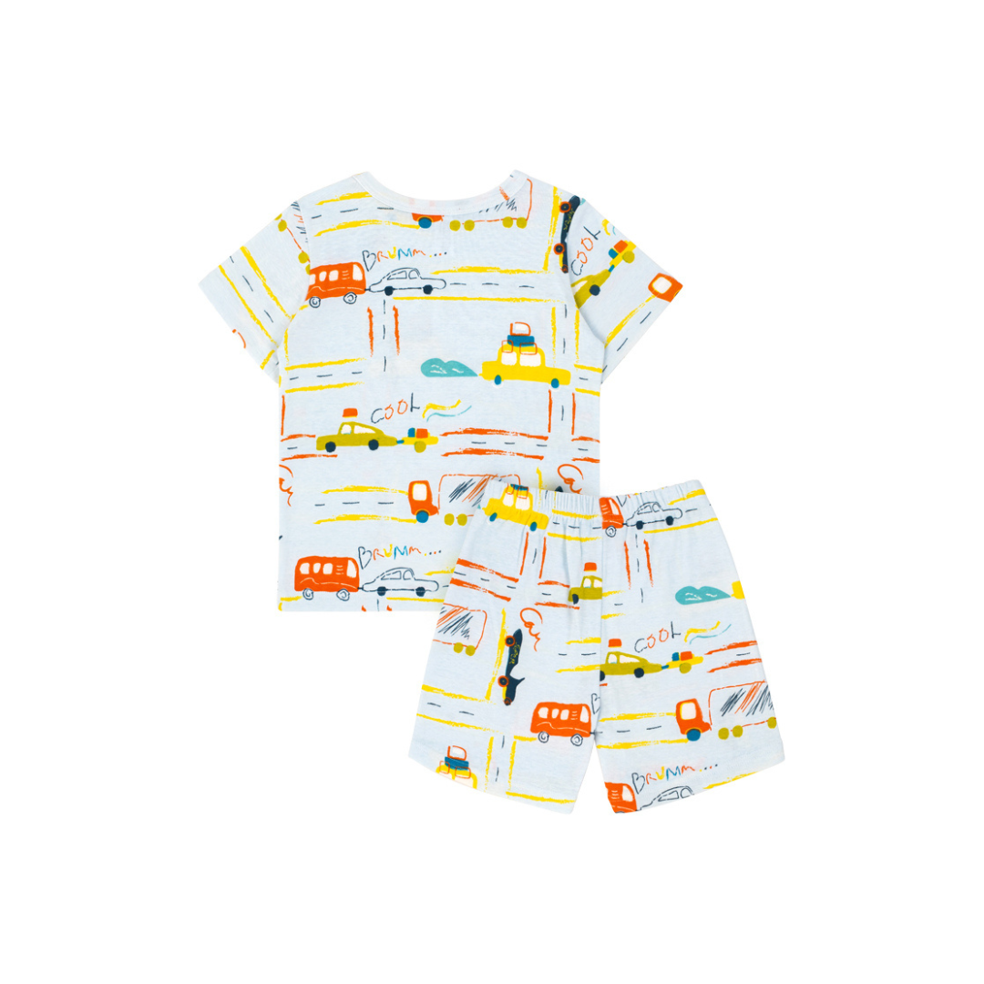 Cocohanee - Wheelscape Short Pajamas