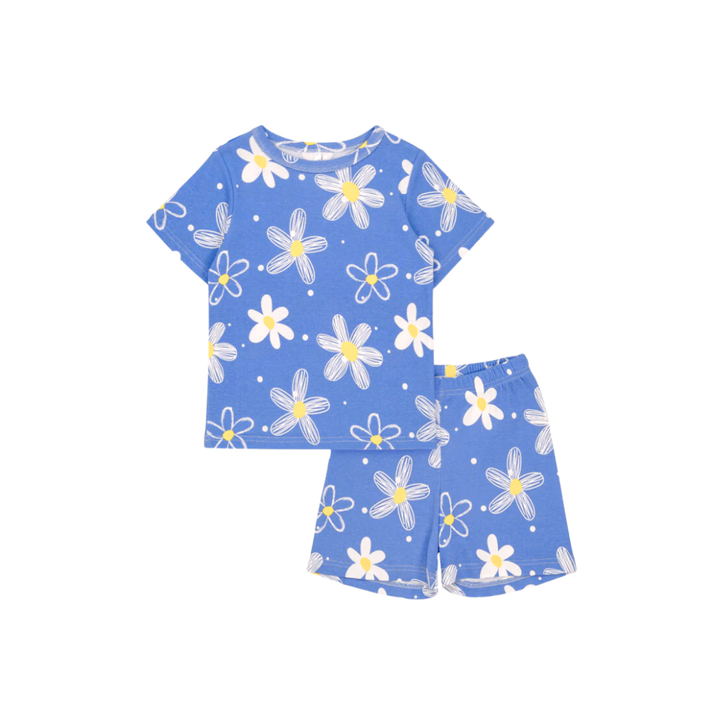 Cocohanee - Winter Daisy Short Pajamas