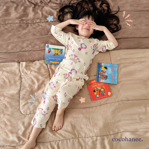 Cocohanee - Crown Princess ⅞ Length Pajamas