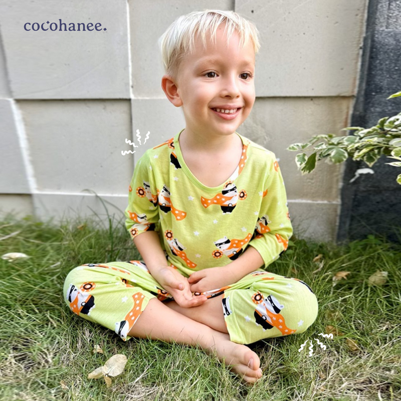 Cocohanee - Superheroes  ⅞ Length Pajamas
