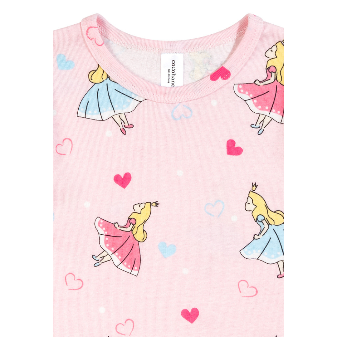 Cocohanee - Cinderelle Short Pajamas - Piyama Tidur Anak