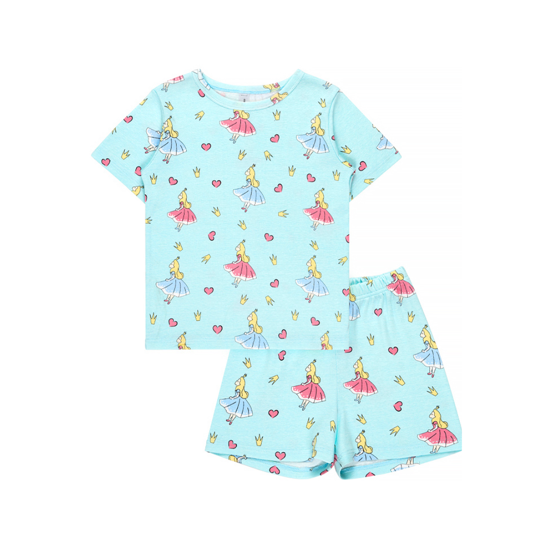 Cocohanee - Cinderelle Short Pajamas - Piyama Tidur Anak