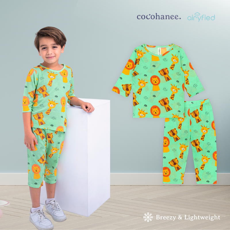 Cocohanee - Animal Frenzy ⅞ Length Pajamas