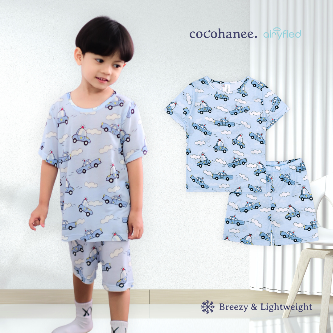Cocohanee - Road To The Sky Short Pajamas - Piyama Tidur Anak