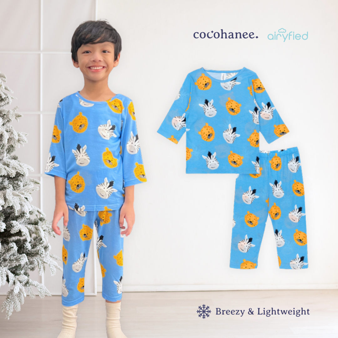 Cocohanee -  Zebrion ⅞ Length Pajamas