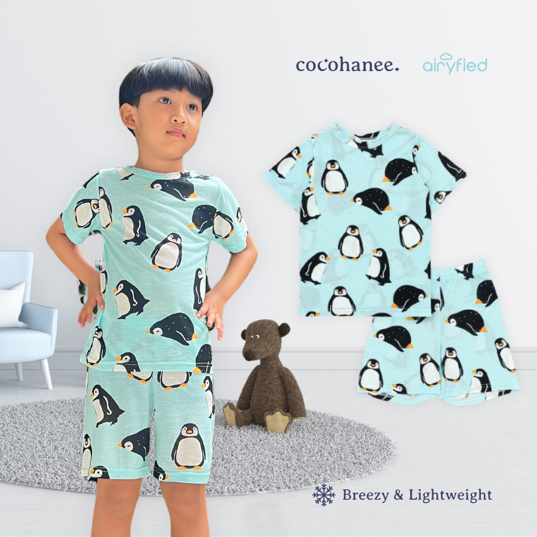 Cocohanee - Penguin Short Pajamas