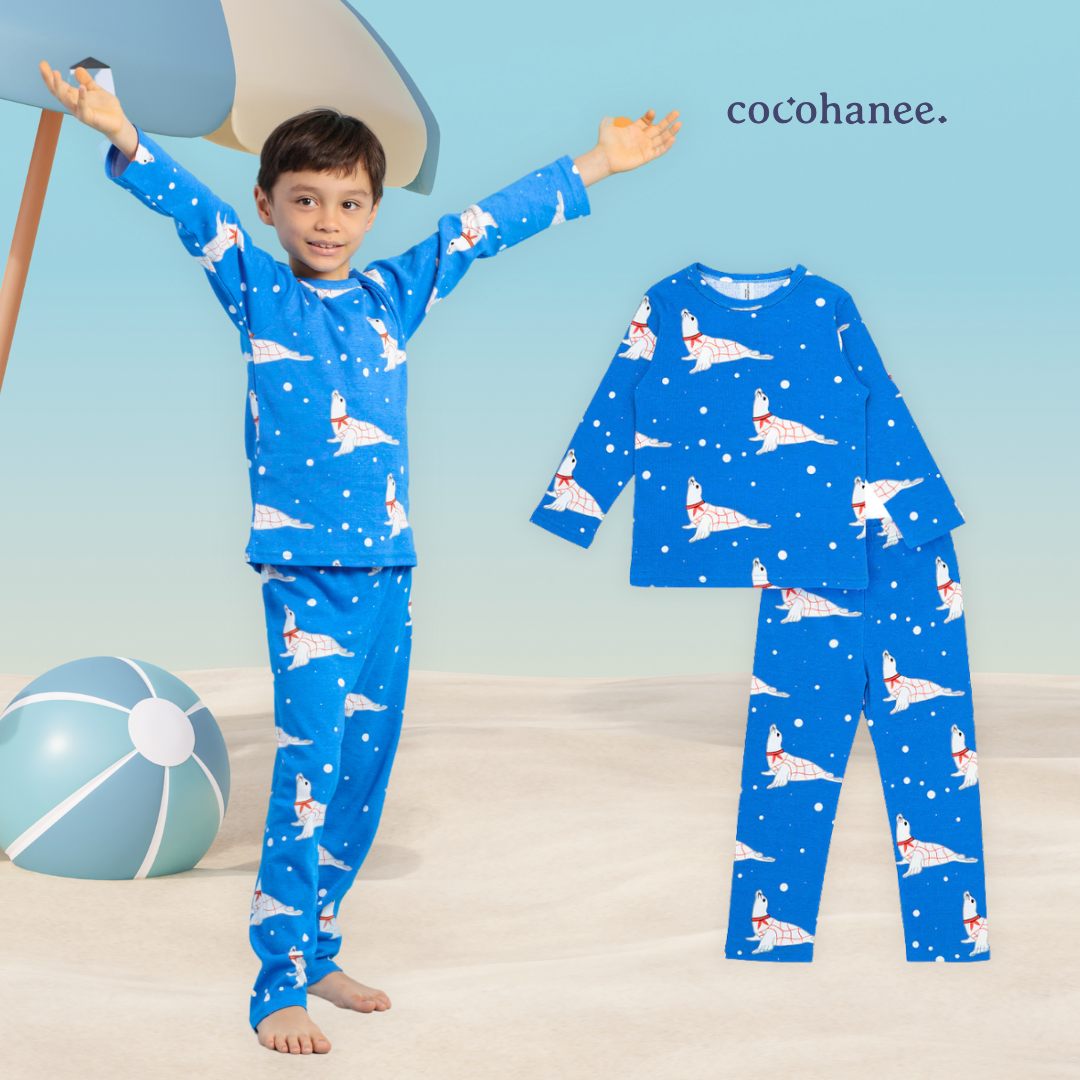 Cocohanee - Seals Long Pajamas