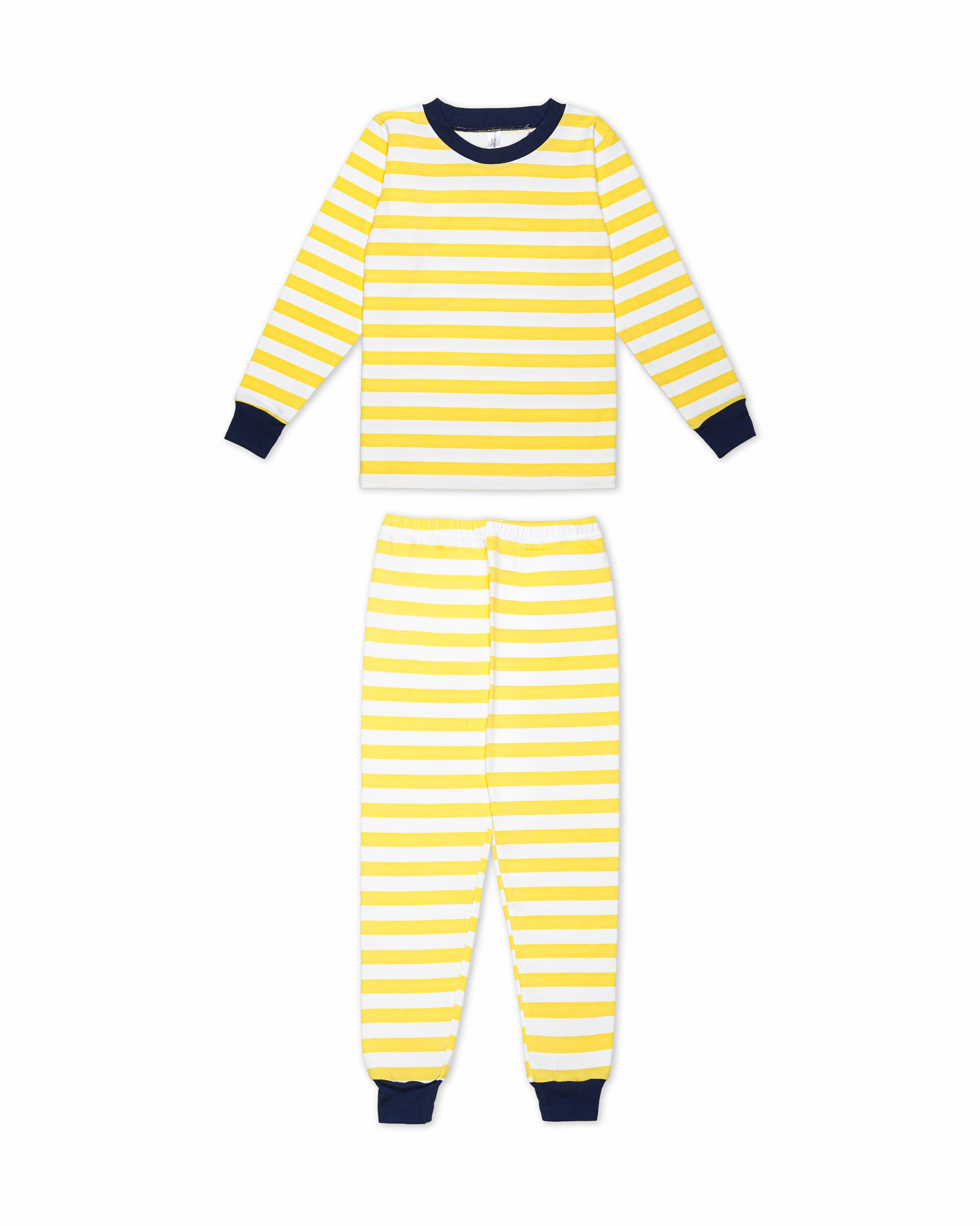 Stripe - Long Pajamas - Piyama Tidur Motif Salur Anak