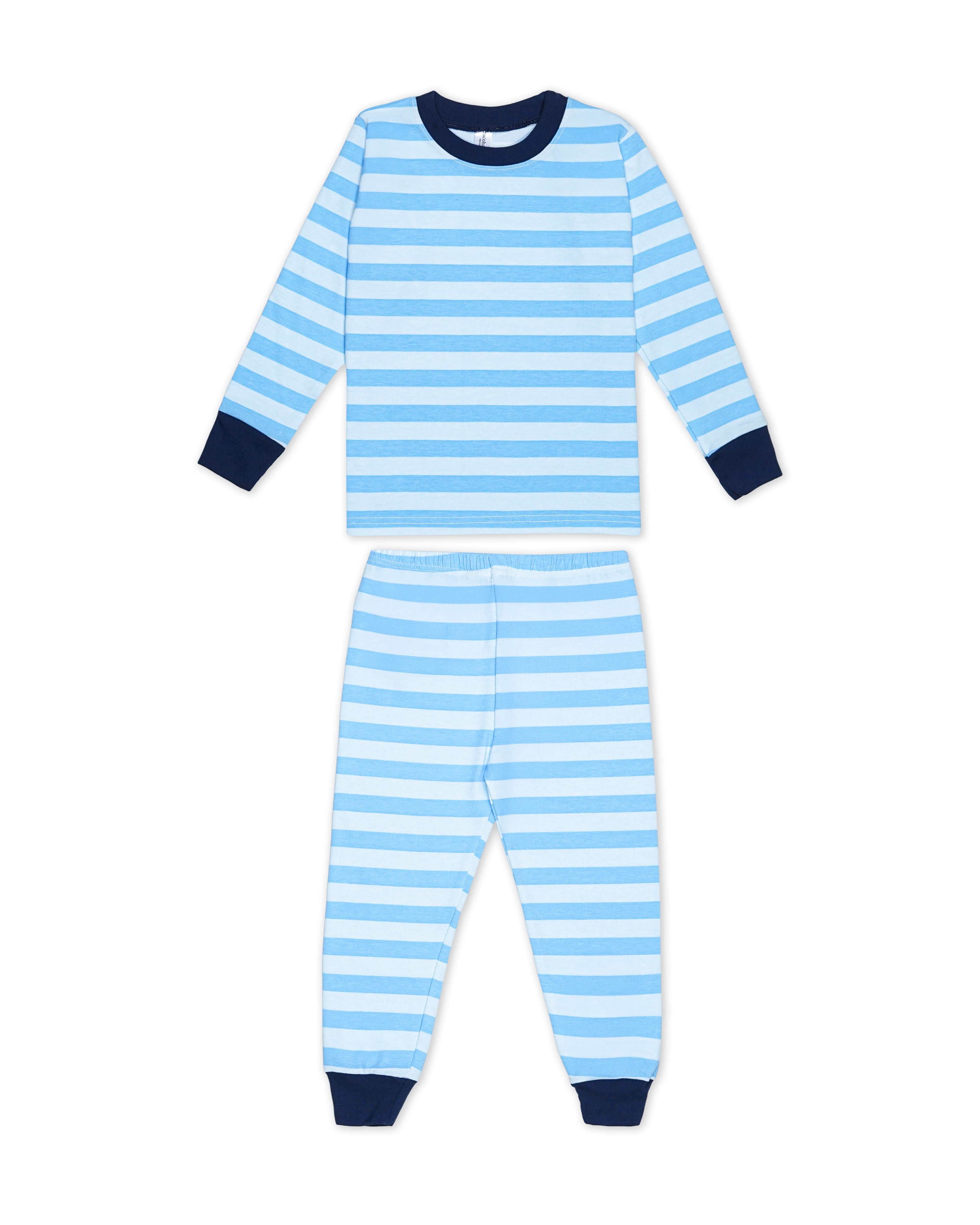 Stripe - Long Pajamas - Piyama Tidur Motif Salur Anak