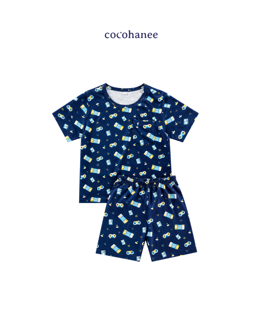 Cocohanee Wonderverse - Lune Short Pajamas Game On!