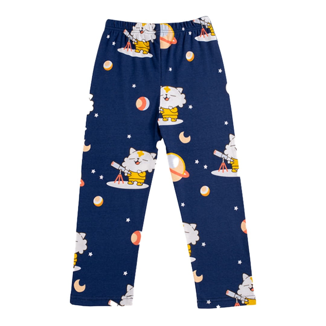 Cocohanee - Outer Space Long Pants - Celana Panjang Anak Motif