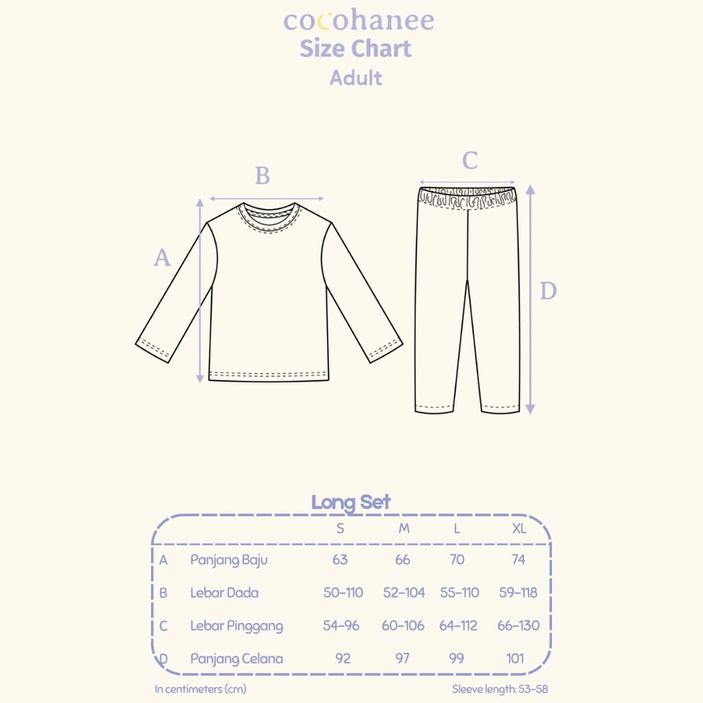 Animal Train - Lune Long - Piyama Tidur Dewasa