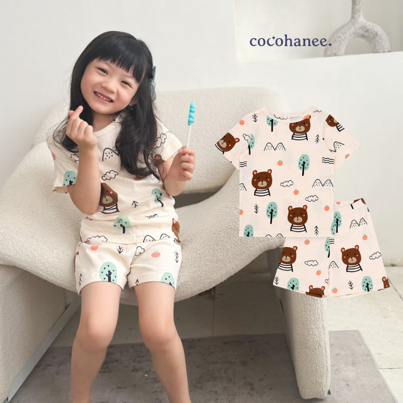 Cocohanee - Bears Short Pajamas