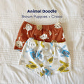 Animal Doodle - Boxer Set - Celana Dalam Anak Laki-Laki