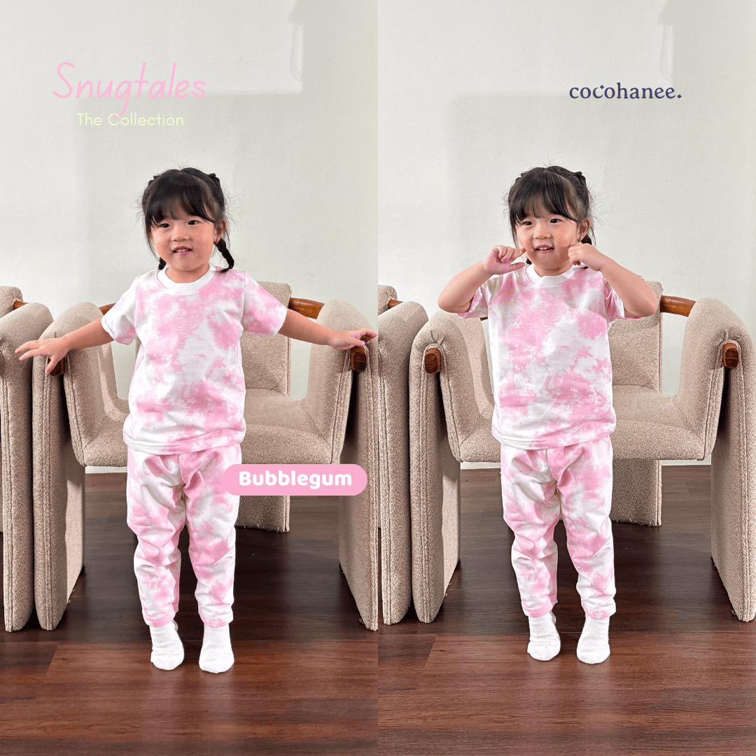 Casual Cozy Set - Tie Dye Loungewear - Setelan Casual Anak Baby Terry