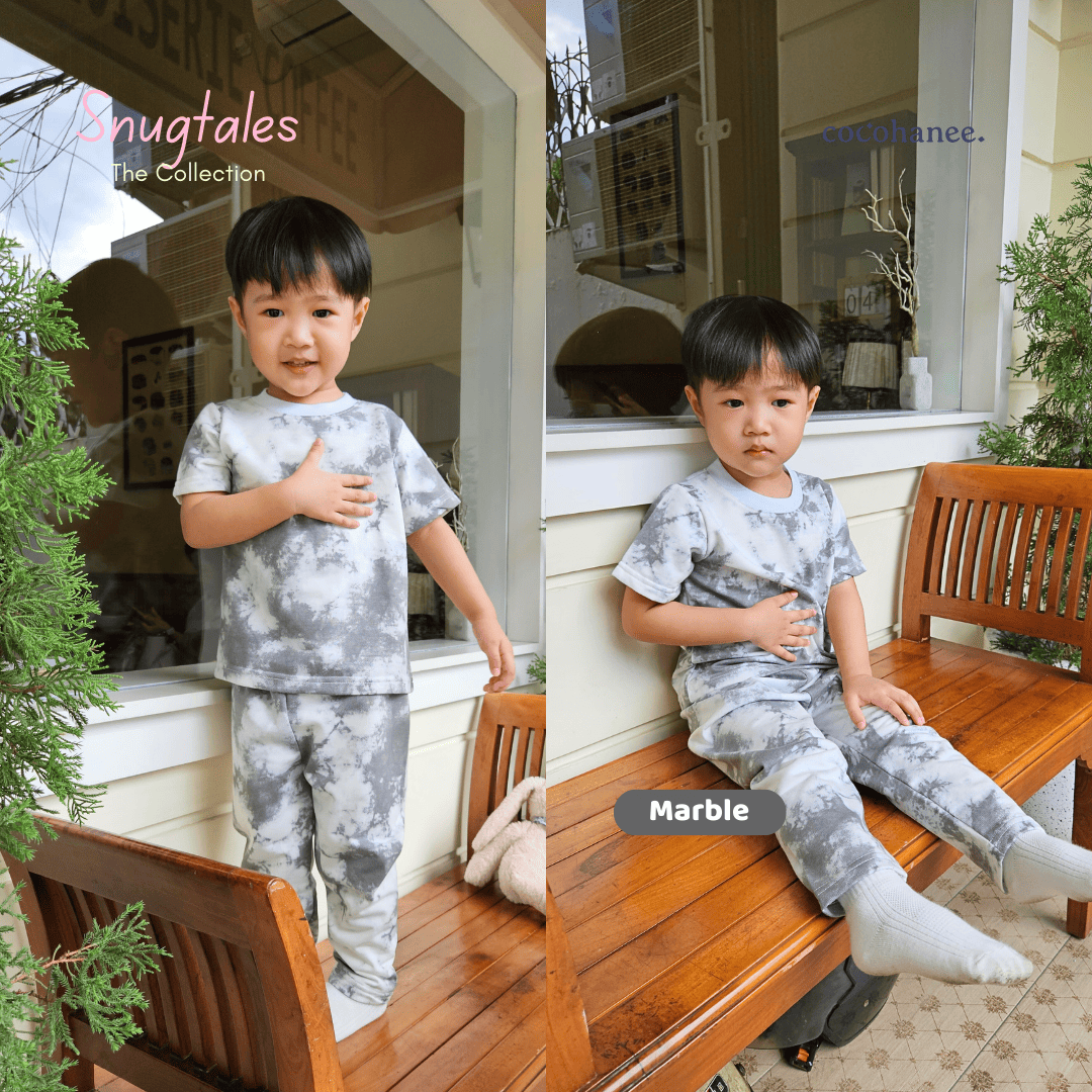 Casual Cozy Set - Tie Dye Loungewear - Setelan Casual Anak Baby Terry