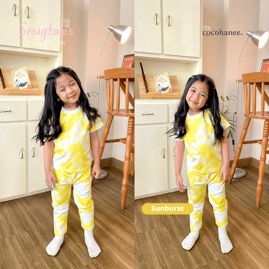 Casual Cozy Set - Tie Dye Loungewear - Setelan Casual Anak Baby Terry