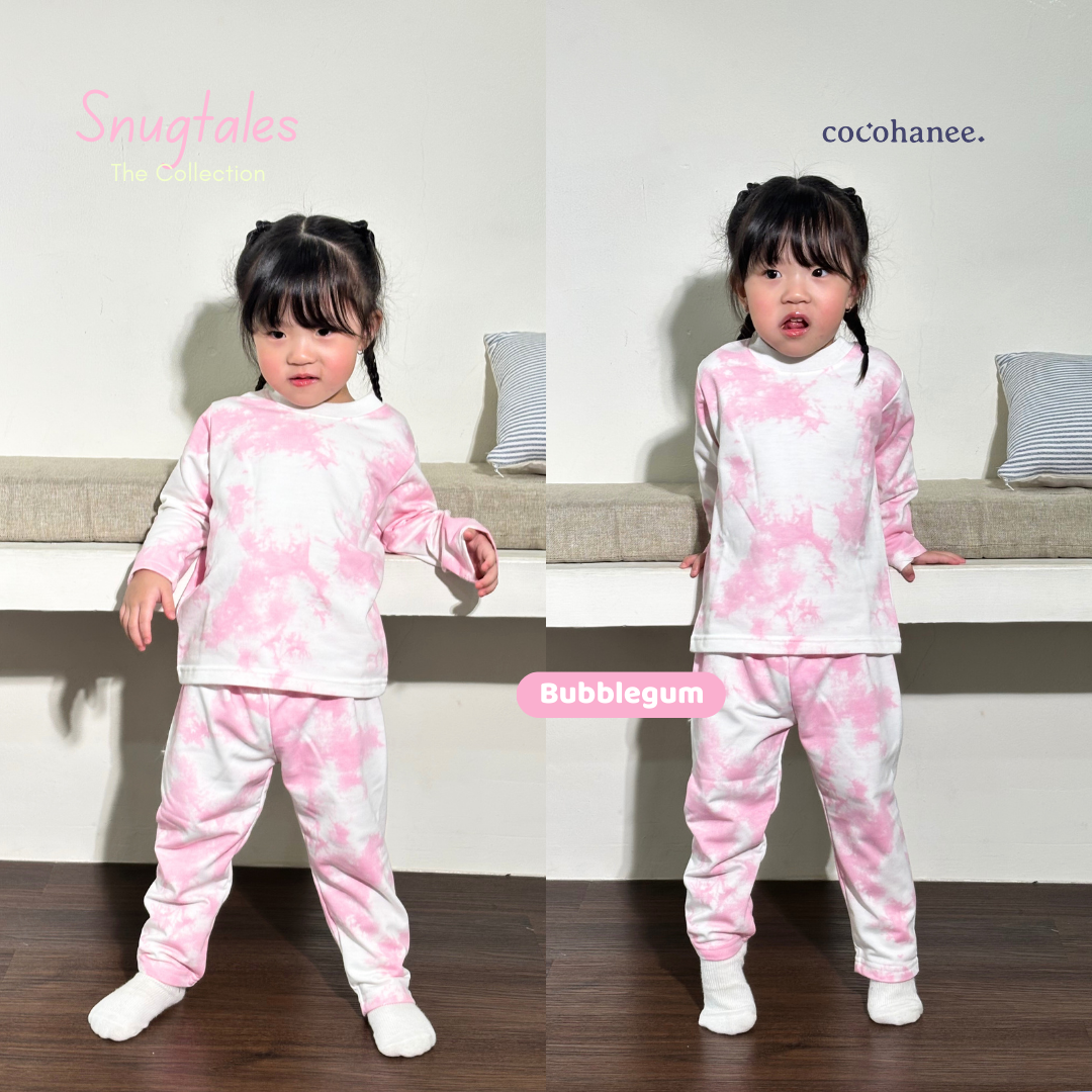 Casual Long Set - Tie Dye Loungewear - Setelan Casual Anak Baby Terry