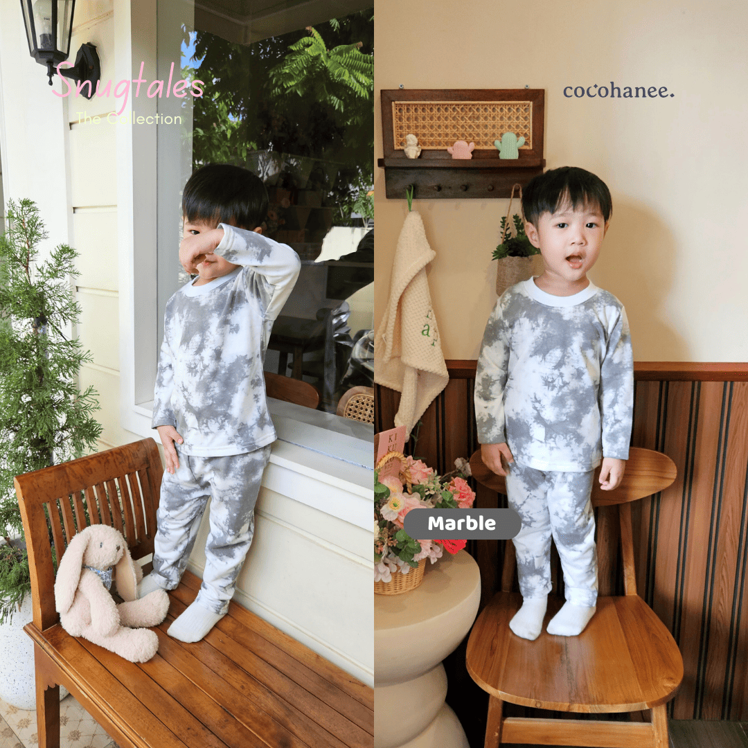 Casual Long Set - Tie Dye Loungewear - Setelan Casual Anak Baby Terry