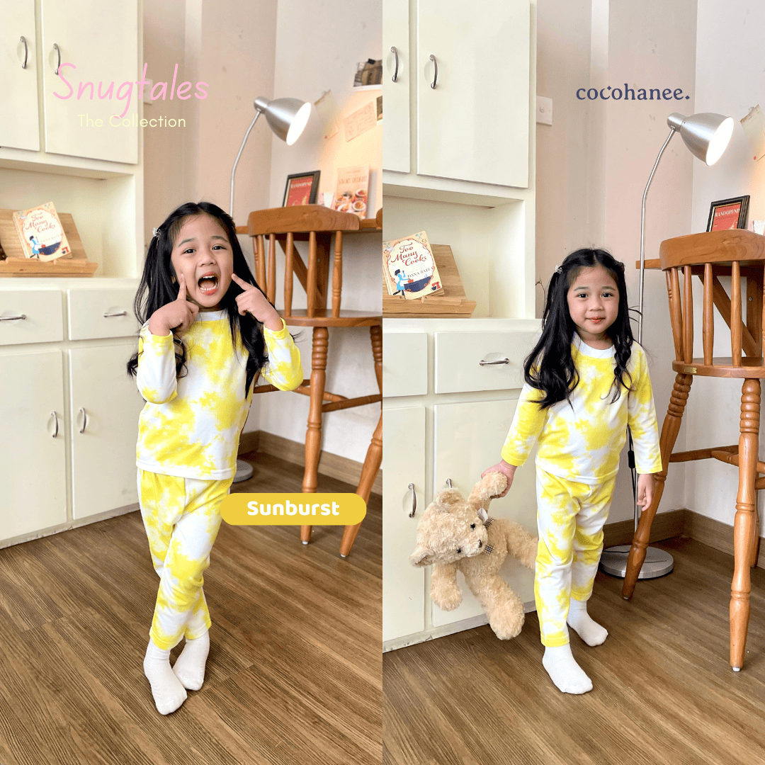 Casual Long Set - Tie Dye Loungewear - Setelan Casual Anak Baby Terry