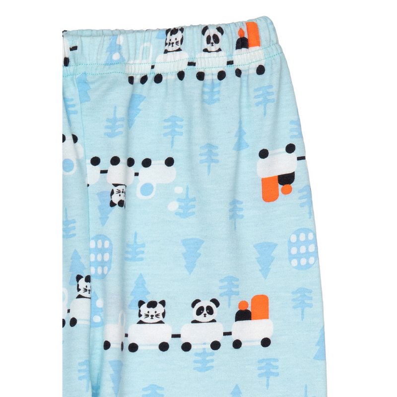 Cocohanee - Animal Train Cozy Pajamas - Piyama Tidur Anak