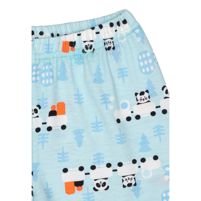 Cocohanee - Animal Train Sleeveless Set - Setelan Anak Tanpa Lengan