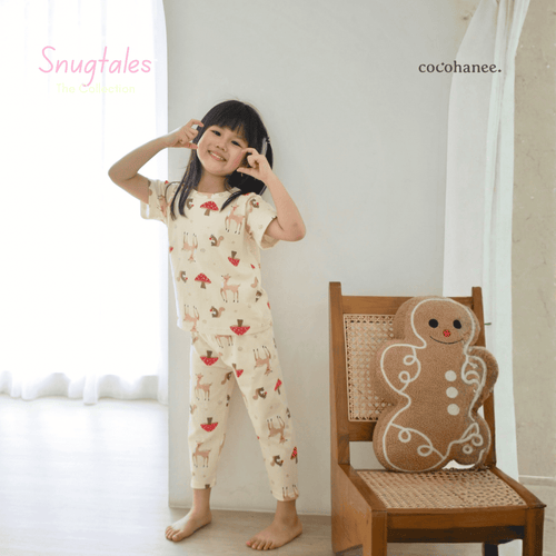 Cocohanee - Autumn Meadow - Cozy Pajamas - Piyama Tidur Anak