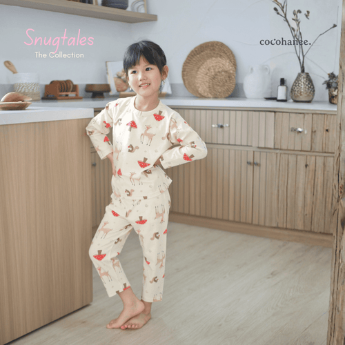 Cocohanee - Autumn Meadow Long Pajamas - Piyama Tidur Anak
