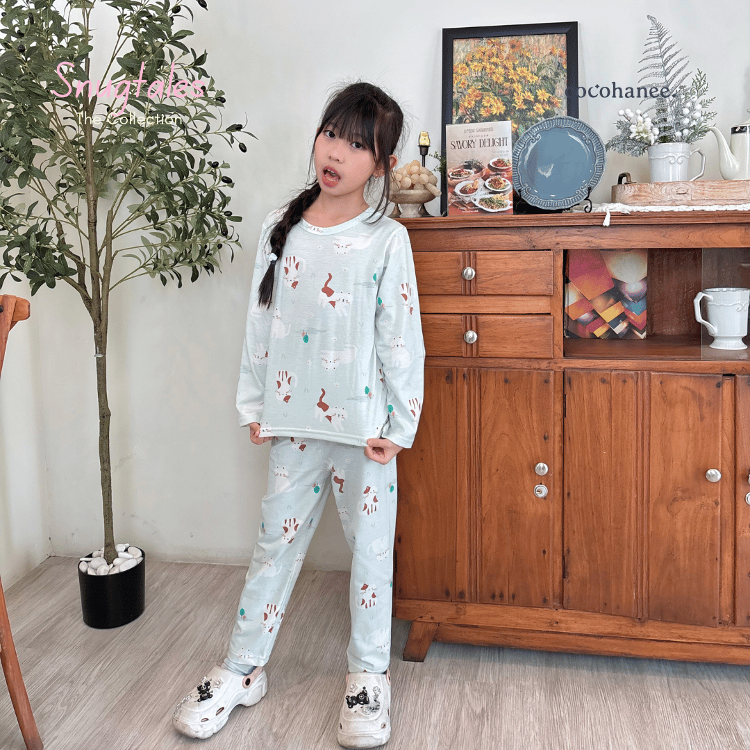 Cocohanee - Cats Playground - Long Pajamas - Piyama Tidur Anak