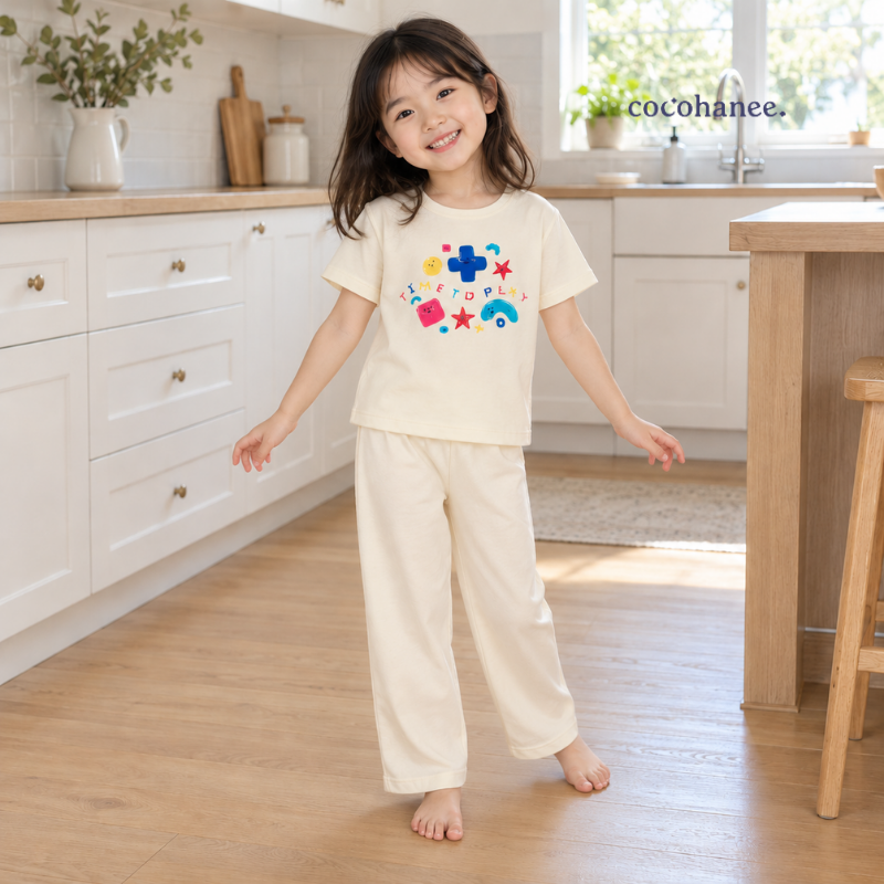 Cocohanee Classic Summer Vibe - Cozy Pajamas Baby Geo