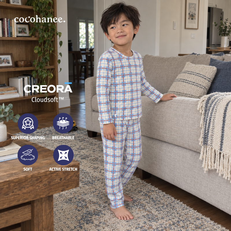Cocohanee Classic Summer Vibe - Long Pajamas Picnic Pop