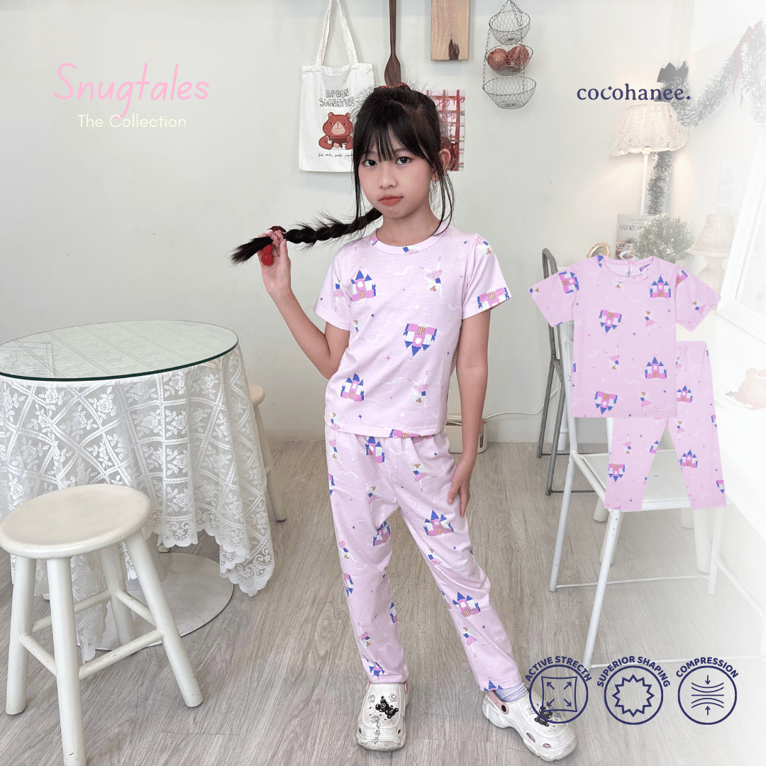 Cocohanee - Fairy Castle - Cozy Pajamas - Piyama Tidur Anak
