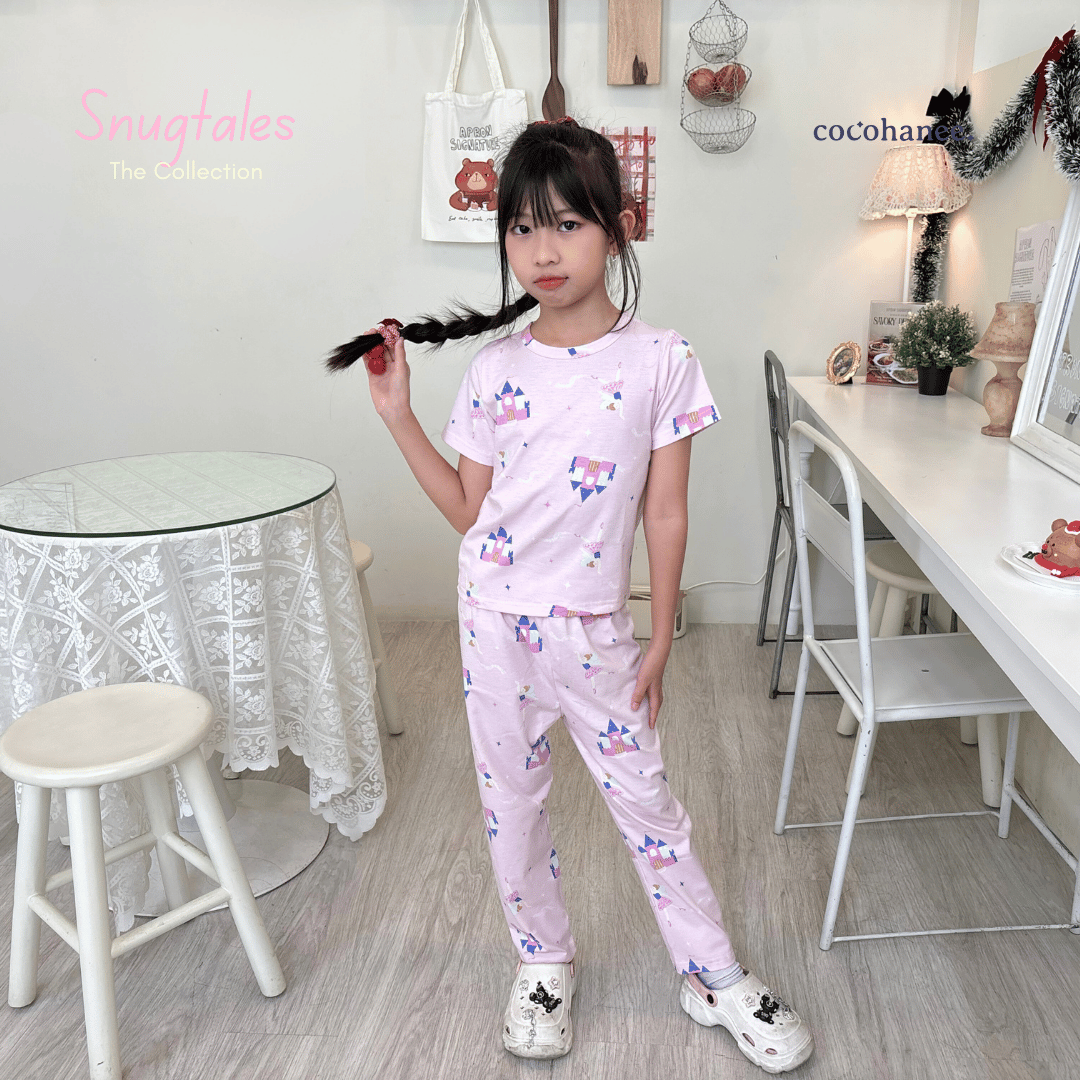 Cocohanee - Fairy Castle - Cozy Pajamas - Piyama Tidur Anak