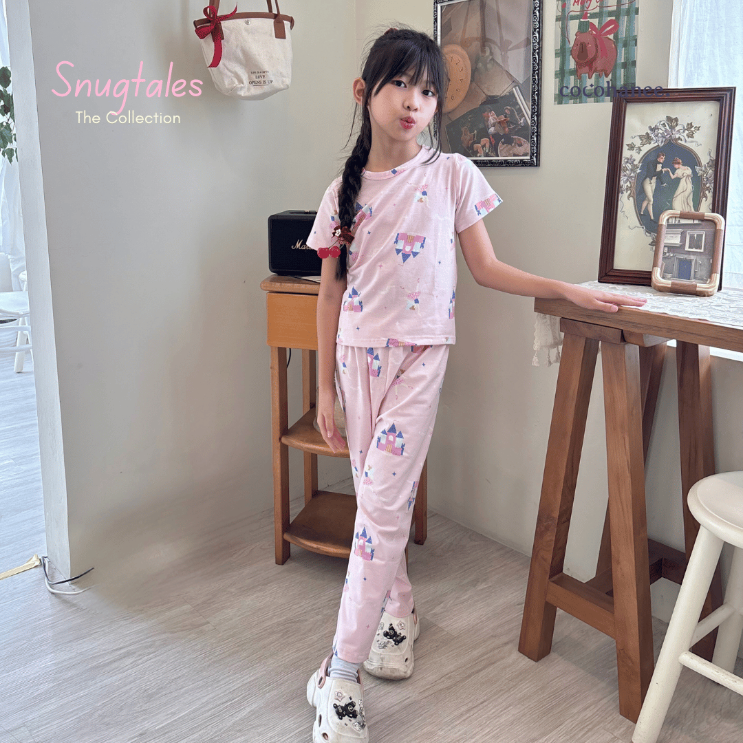 Cocohanee - Fairy Castle - Cozy Pajamas - Piyama Tidur Anak