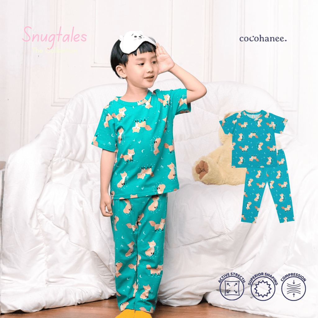Cocohanee - Forest Night - Cozy Pajamas - Piyama Tidur Anak