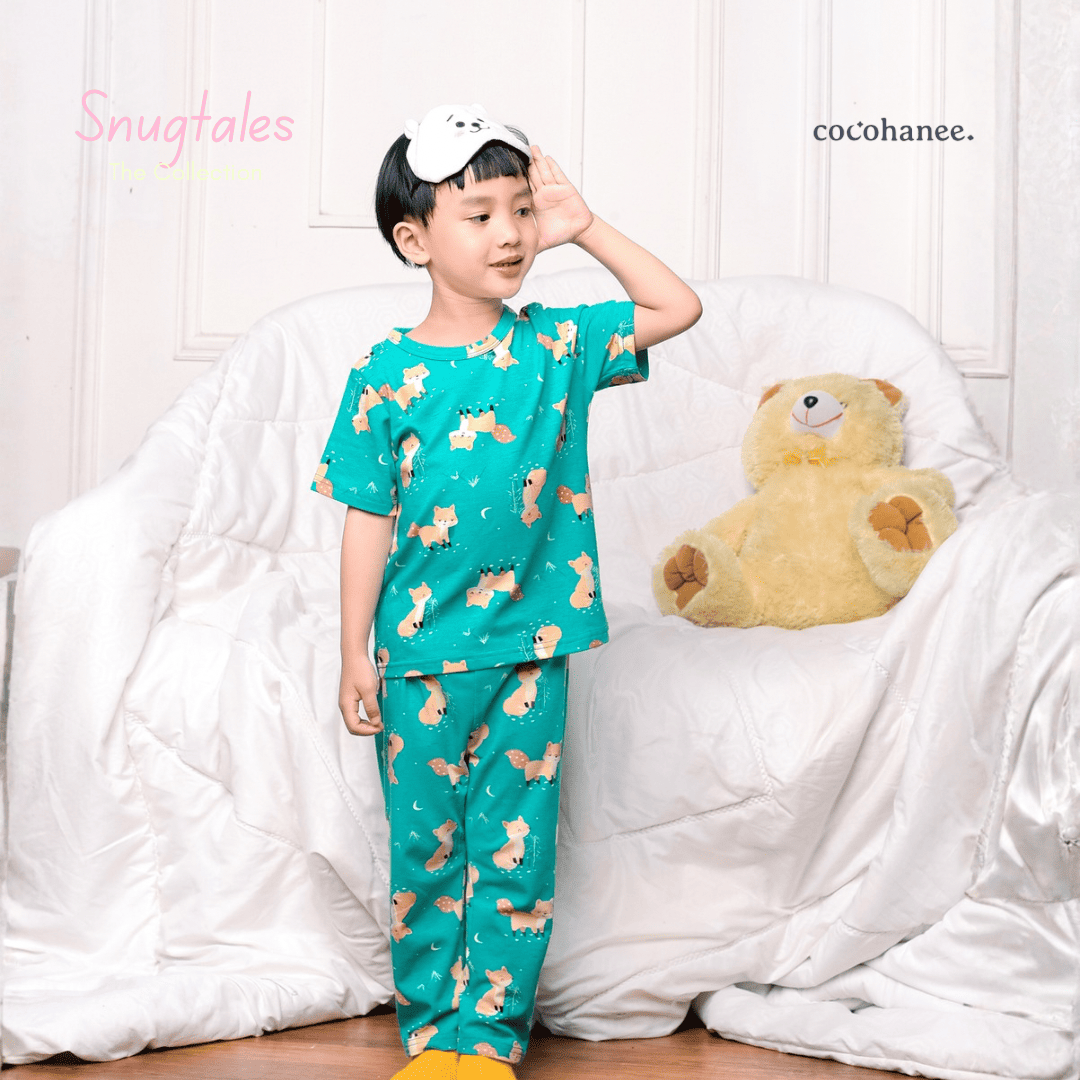 Cocohanee - Forest Night - Cozy Pajamas - Piyama Tidur Anak