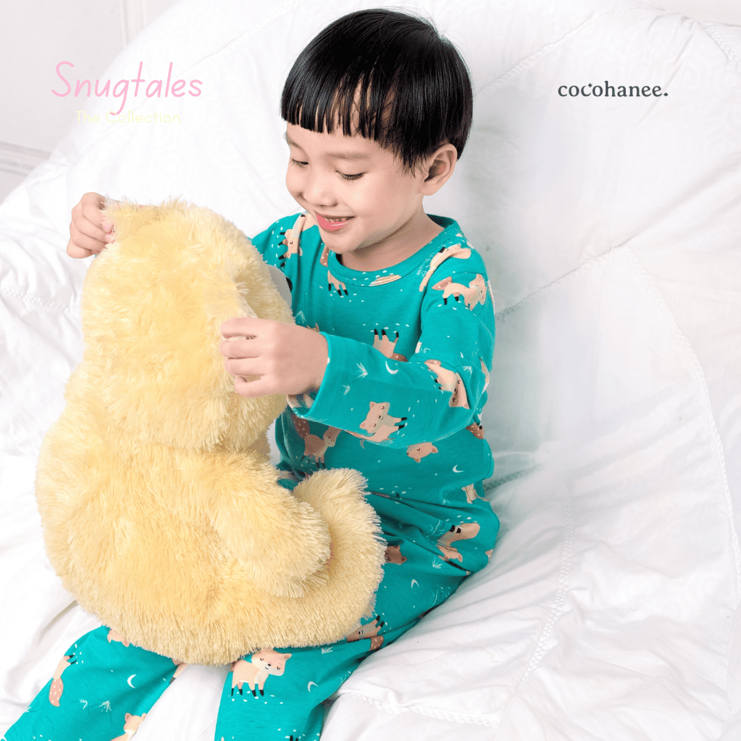 Cocohanee - Forest Night Long Pajamas - Piyama Tidur Anak
