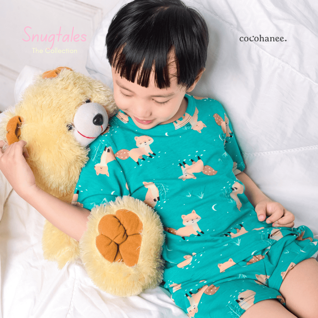 Cocohanee - Forest Night - Short Pajamas - Piyama Tidur Anak