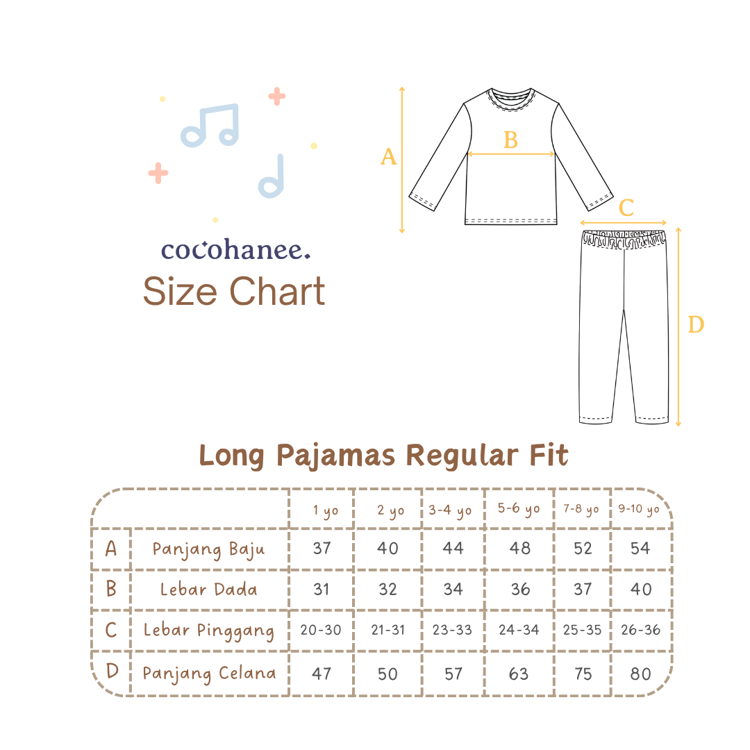 Cocohanee Local Market - Long Pajamas Harvest Ride